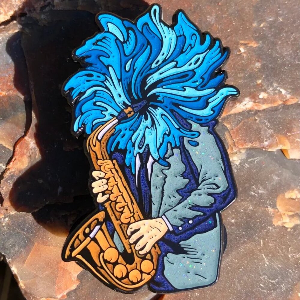 New Age Original Artwork - Pins - OG Saxsorber